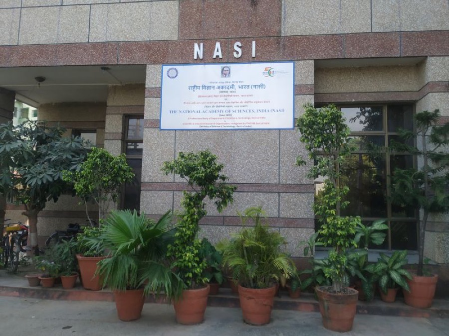 The National Academy of Sciences, India building